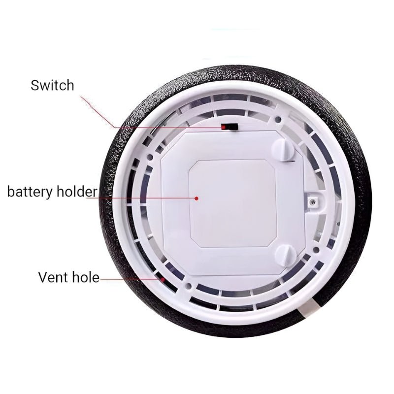 HoverBall - Zweefvoetbal met LED-show voor eindeloos speelplezier